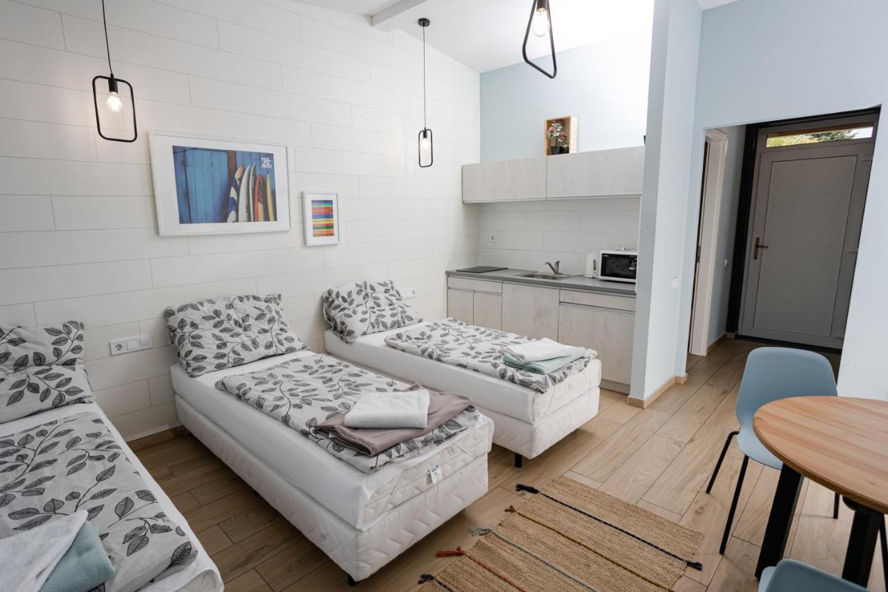 Halfarock Vízi-Erdei Apartmanház Levelek Kültér fotó